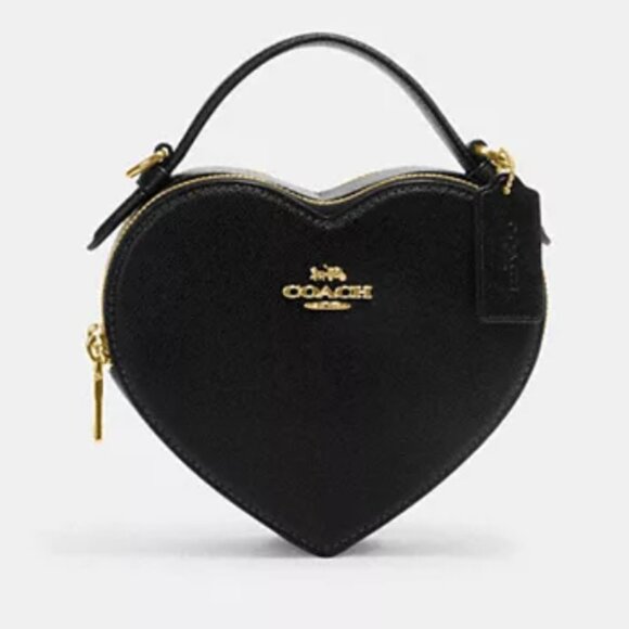 Coach Handbags - Coach - Heart Crossbody (NWT)